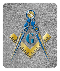 DF35-370-SH-SL Masonic Lodge Shimmer Silver